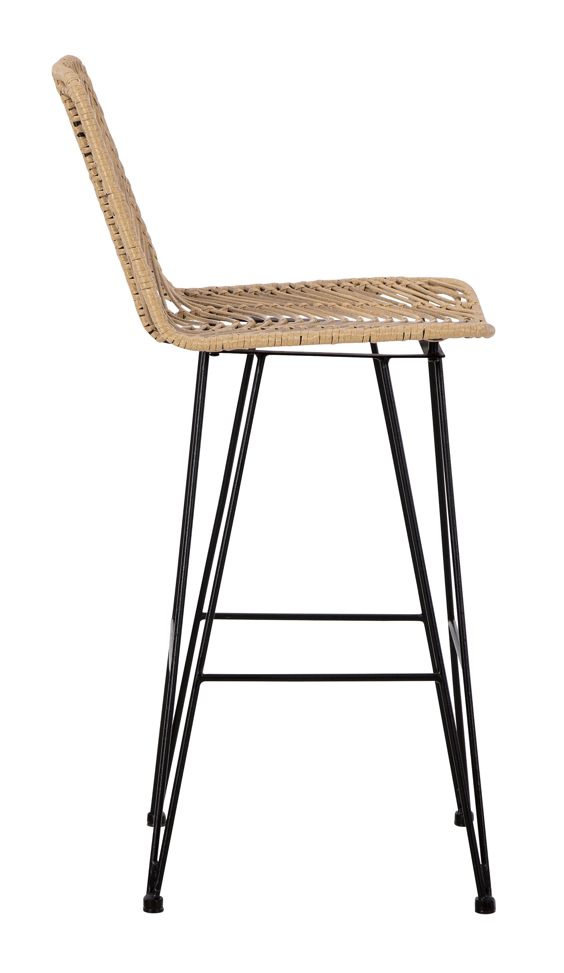 Ashley Signature Design Angentree D434230 Natural Handwoven Bar Height