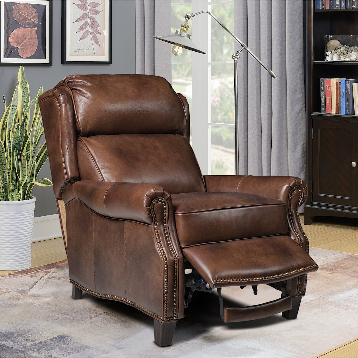 Barcalounger Vintage Reserve Recliner-push thru the arm