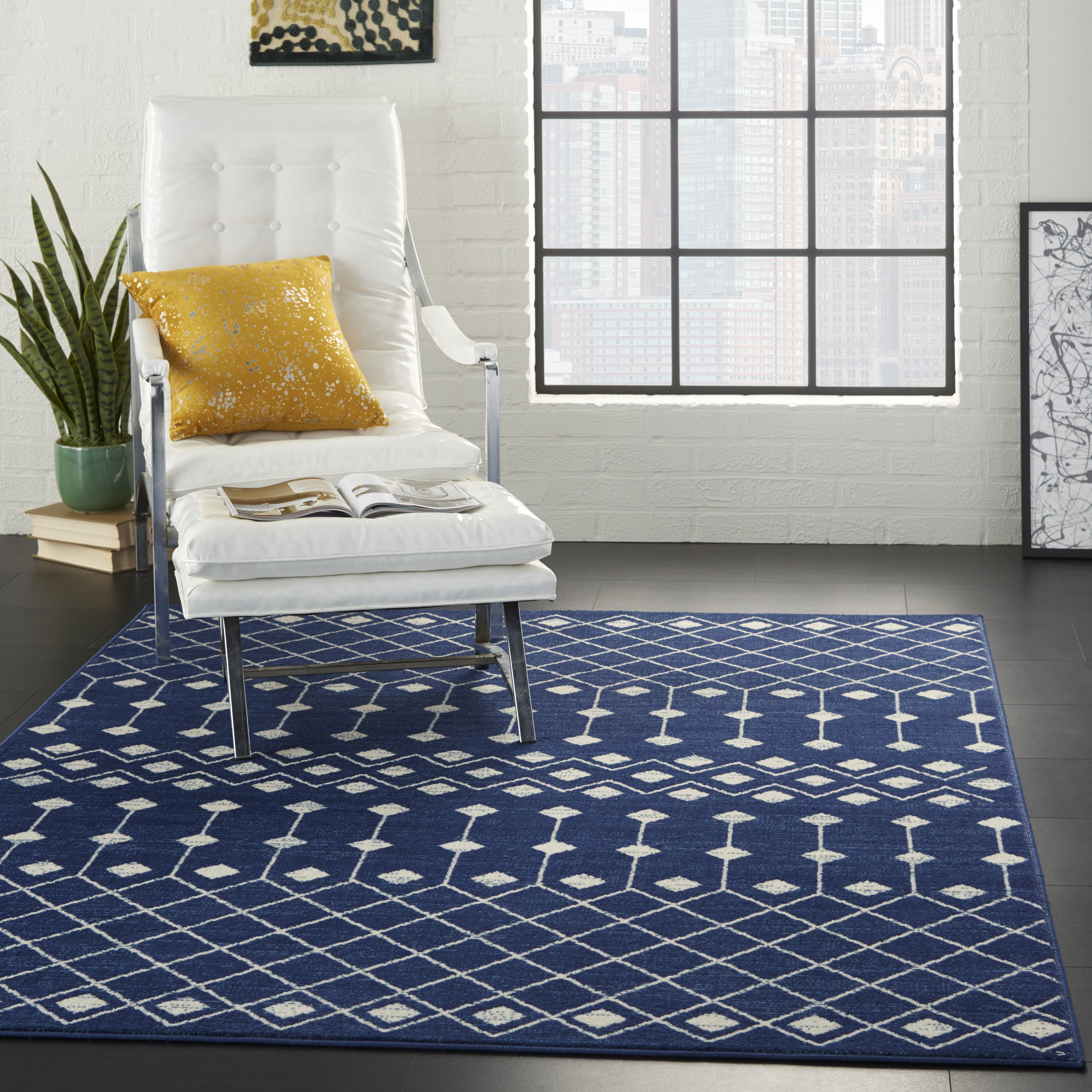 Nourison Grafix 5'3" x 7'3"  Rug