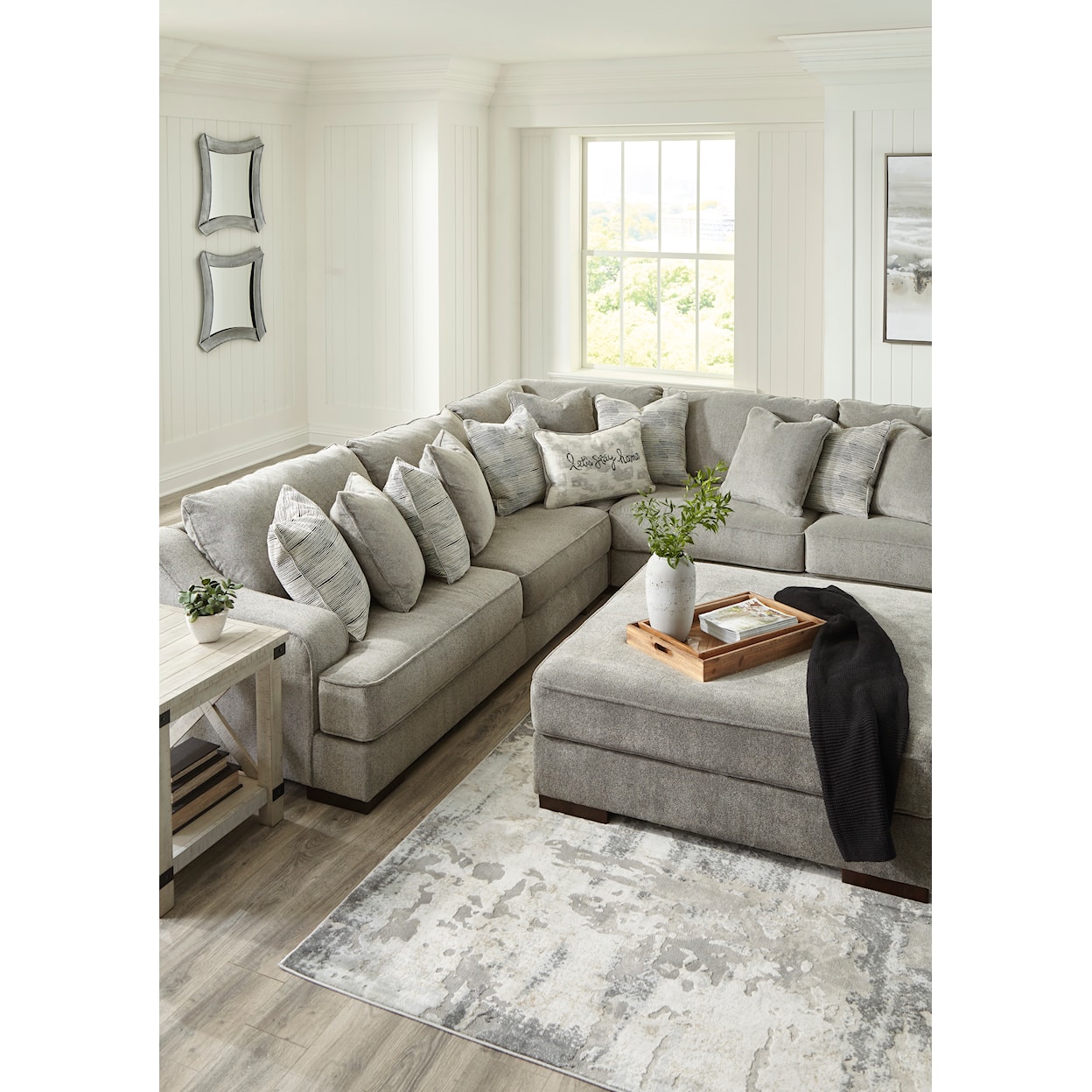 Signature Blaire Oversized Accent Ottoman