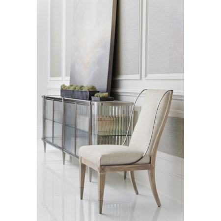 Open Arms Side Chair