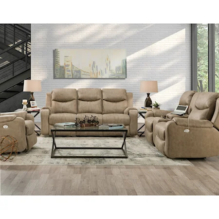 Power Reclining Living Room Group