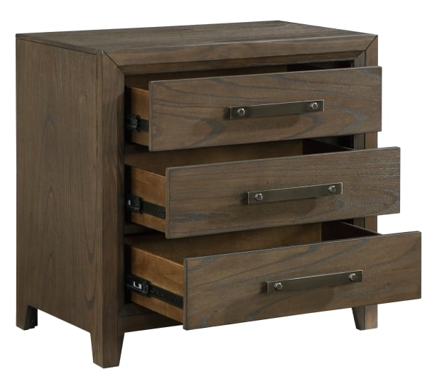 3-Drawer Nightstand