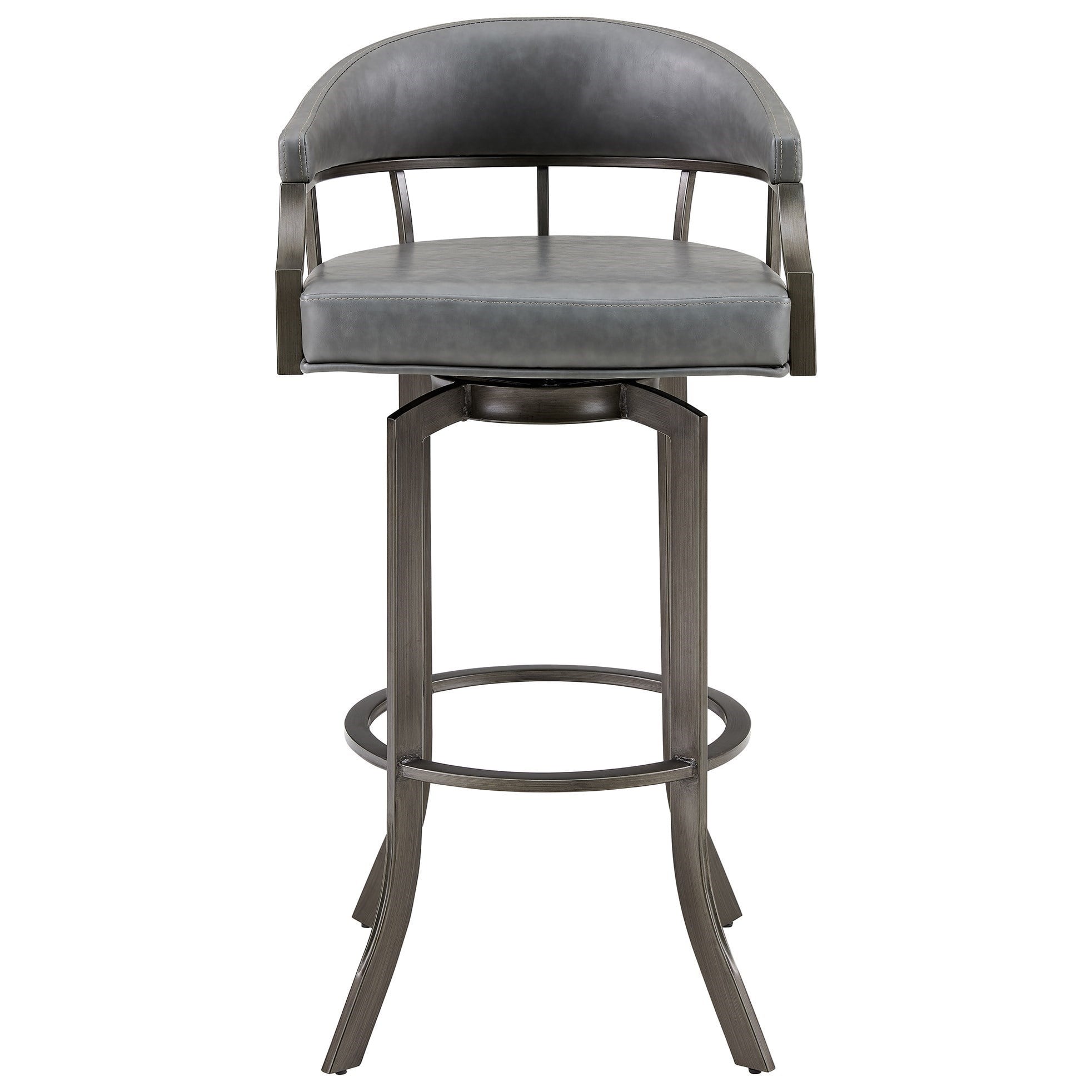 Armen Living Edy Swivel Bar Stool