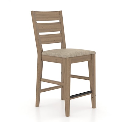 Canadel East Side Bar Height Fixed Stool