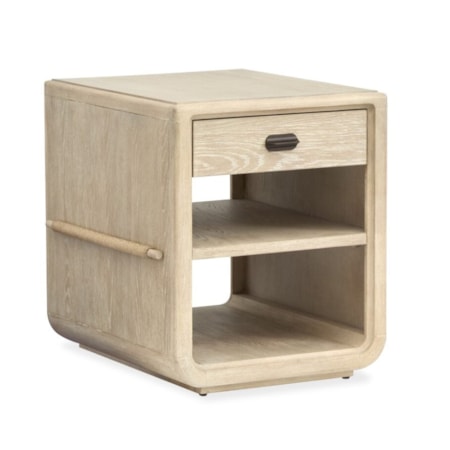 Single Drawer End Table