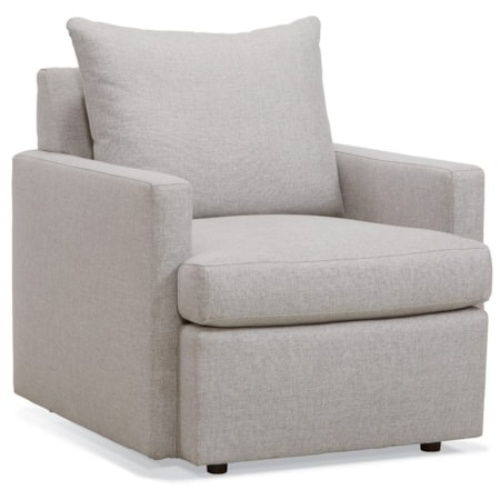 Track Arm Lounge Chair