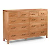 Archbold Furniture 2 West 10-Drawer Dresser