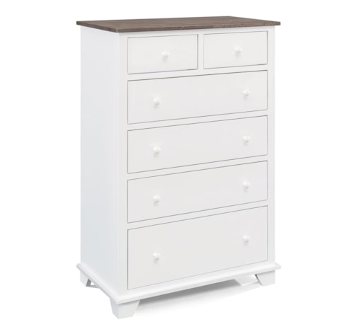 Farmhouse 6-Drawer Chest