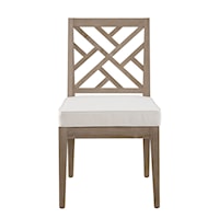 Coastal Outdoor Living Side Dining Chair