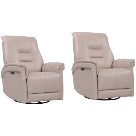 Power Swivel Glider Recliner (Set of 2)