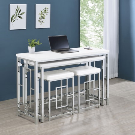 4-piecepurpose Counter Height Table Set