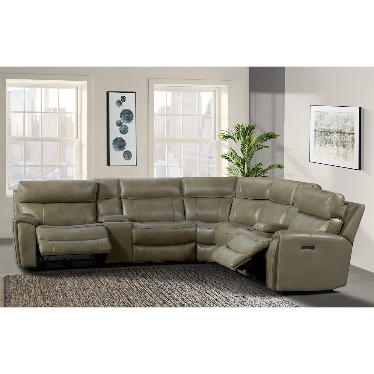 VFM Signature Summit 7-Piece Power Reclining Sectional