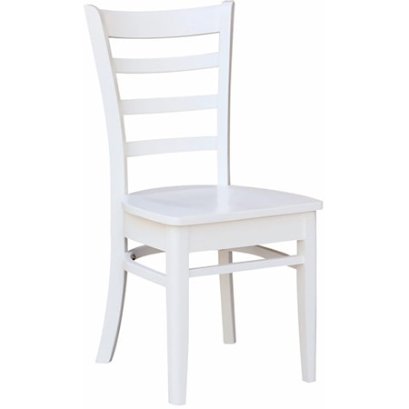 Emily Chair (RTA) in Pure White