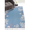 Kas Sonesta 3'3" X 5'3" Sea Blue Coastal Area Rug