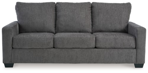 Contemporary Queen Sleeper Sofa with Track Arms