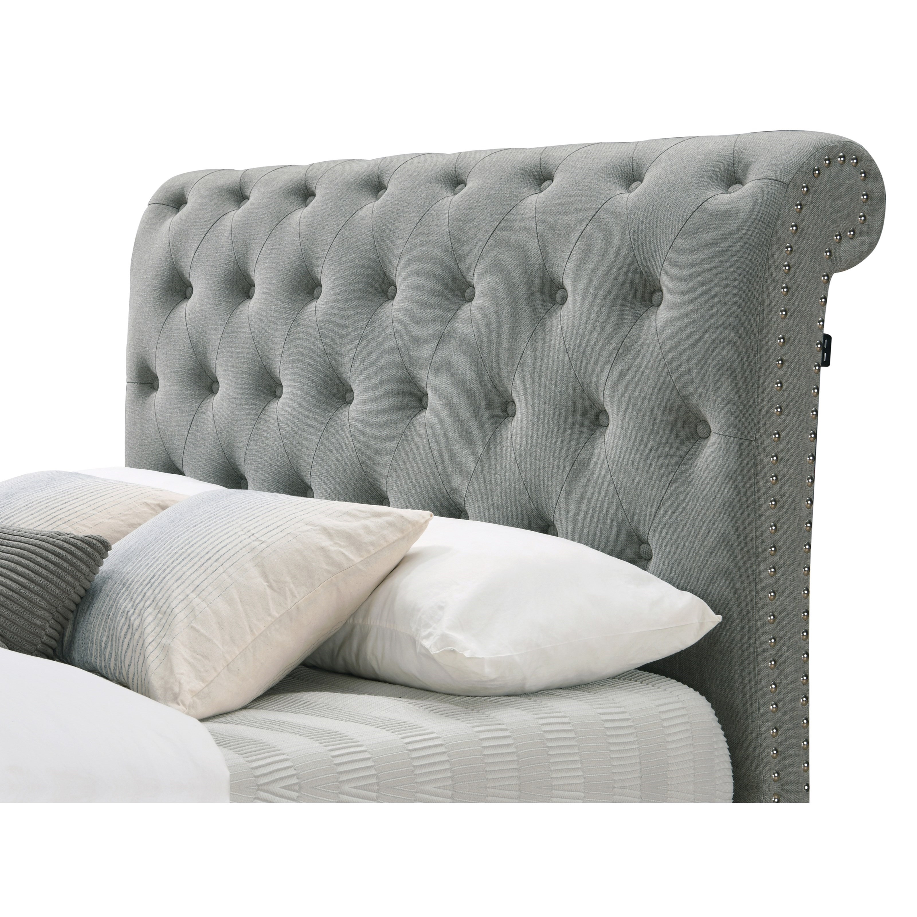 Queen Platform Bed with USB Ports