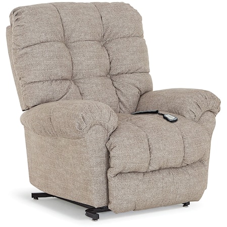 American Made Zaynah Power Recliner Lift Chair in Leather, Best Home  Furnishings