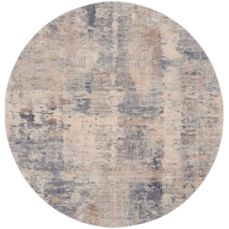 5'3" Round  Rug