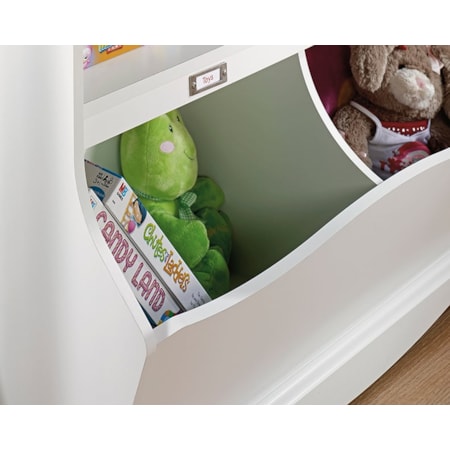 Bookcase with Cubby Storage