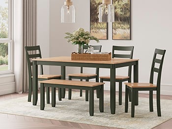 Dining Room Table Set (Set Of 6)