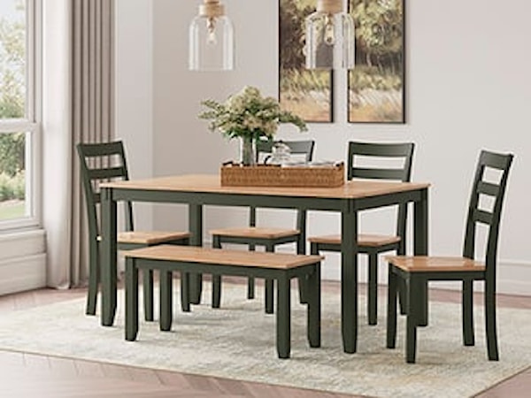Dining Room Table Set (6/Cn)