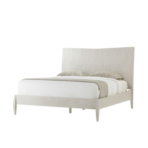 Pine California King Panel Bed