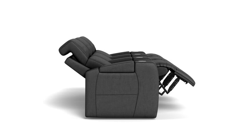 Flicks 3-Seat Straight Theater Seating