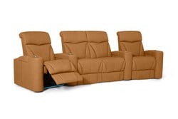 Vivid 3-Piece Sectional Theater Sofa