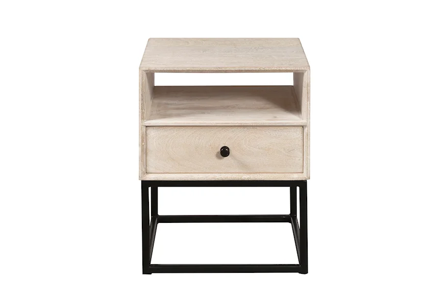 Accents Mid-Century Modern Side Table by Accentrics Home at Corner Furniture