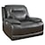 Parker Living Colossus - Napoli Grey Traditional Power Recliner with Power Headrest