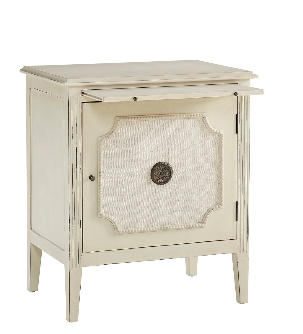 Furniture Classics Furniture Classics Linen & Beaded Front End Table
