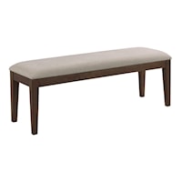 Traditional Upholstered Dining Bench