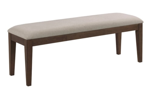 Traditional Upholstered Dining Bench