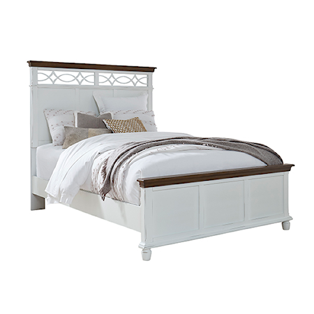 Queen Panel Bed