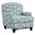 Fusion Furniture 2800-KP BARNABAS MUSHROOM Chair with English Arms