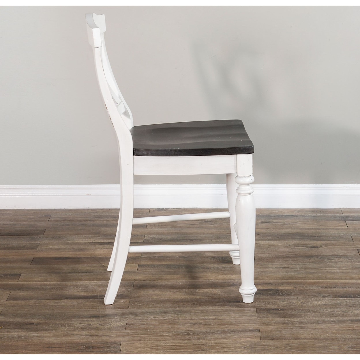 Sunny Designs Carriage House Crossback Barstool