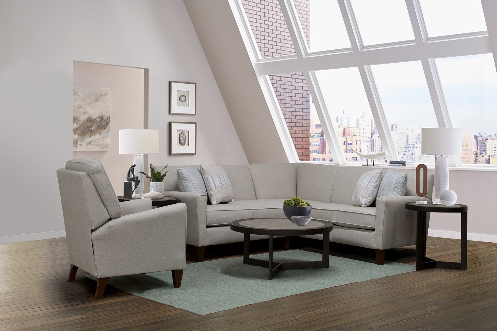 2-Piece Sectional Sofa