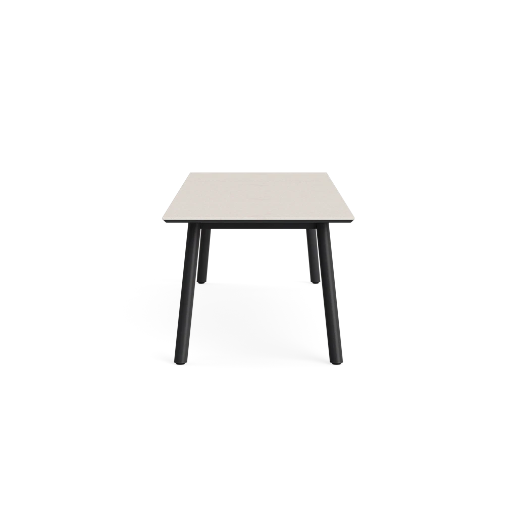 96" Aluminum Dining Table w/Dekton Top