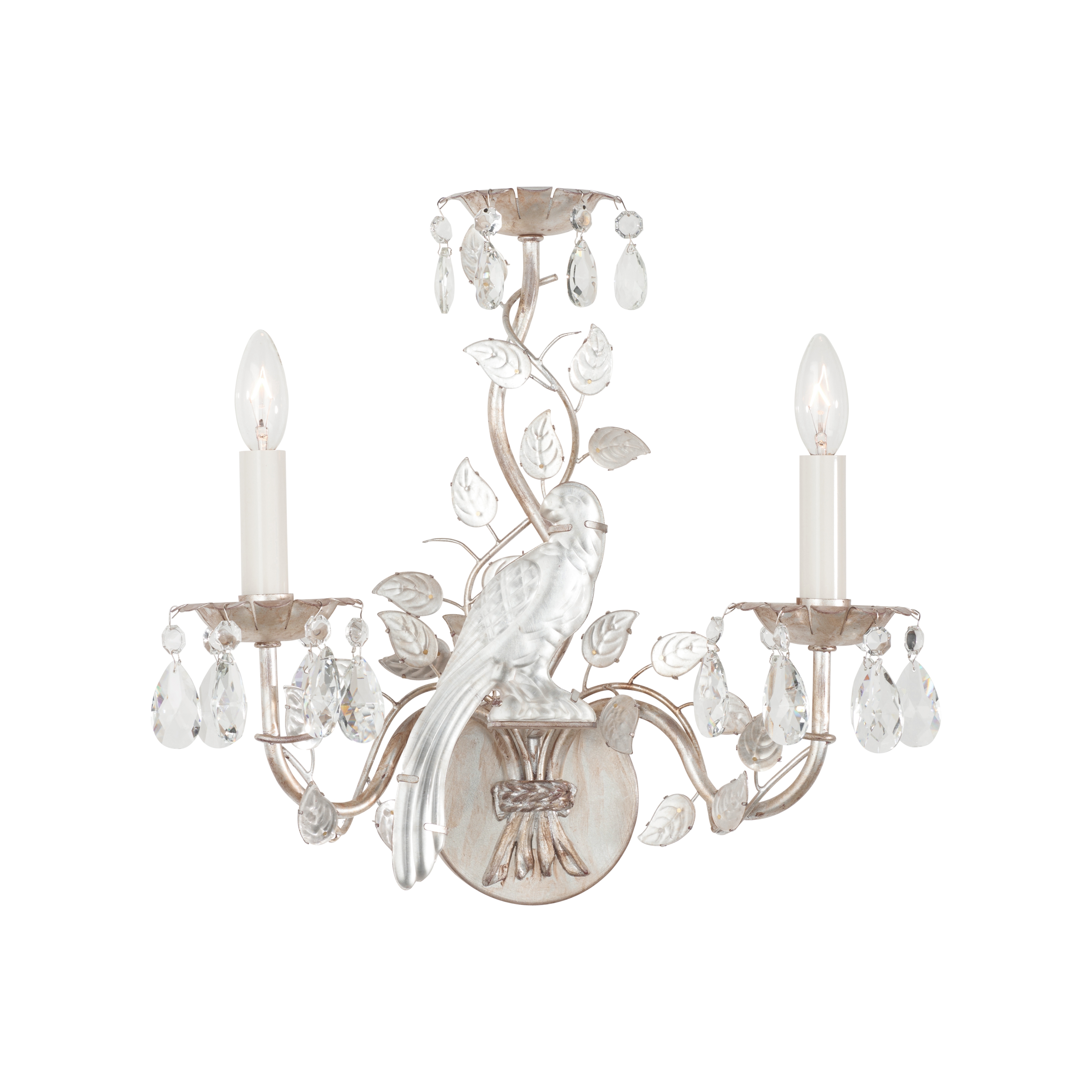 Chelsea House Chelsea House Misc Crystal Bird Sconce - Left