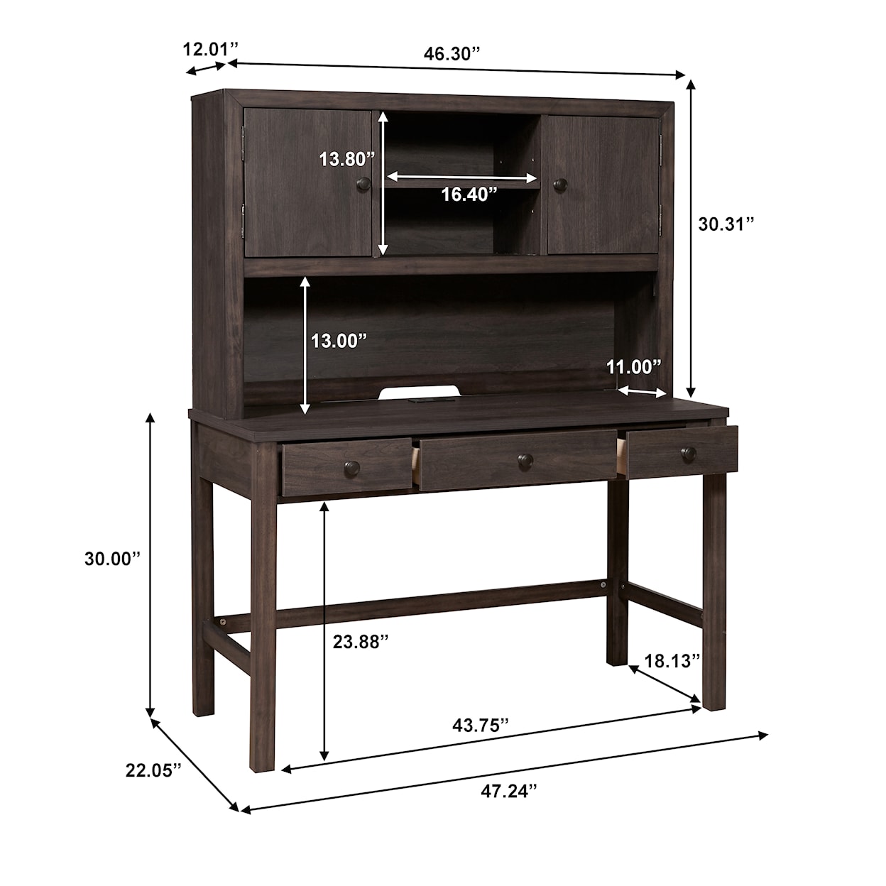 Samuel Lawrence Granite Falls Desk