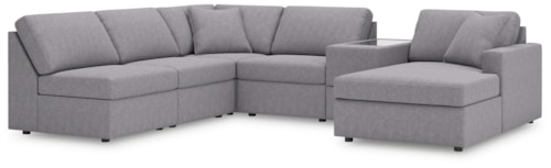 6-Piece Sectional With Chaise