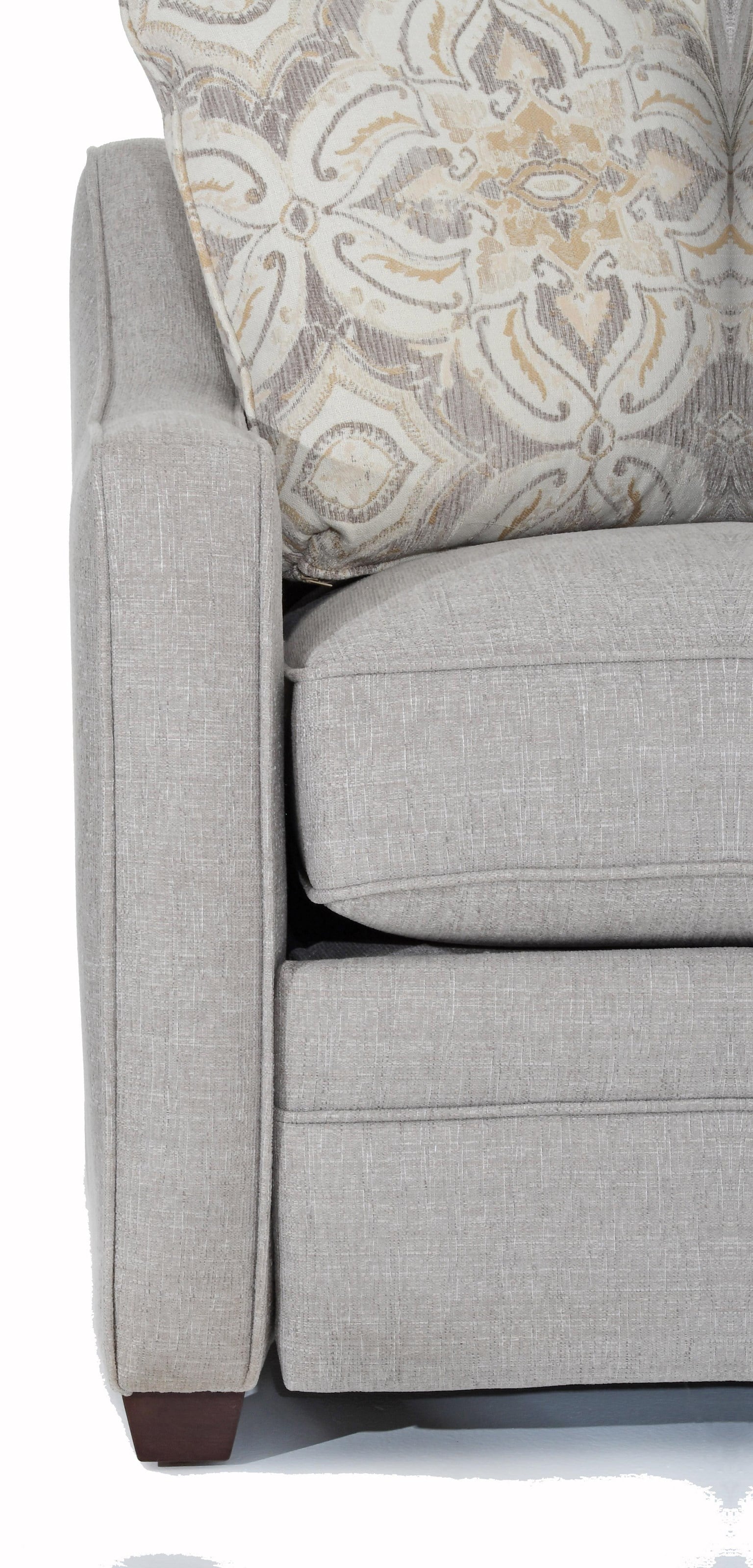 Custom 2 Pc Sectional w/ Recliners