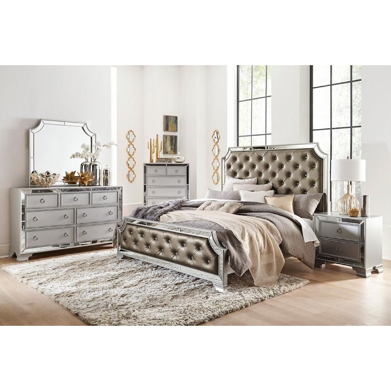 Homelegance Furniture Avondale California King 5-Piece Bedroom Set