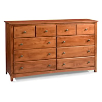 10-Drawer Dresser