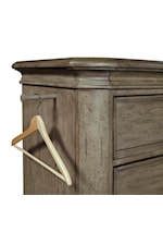 Aspenhome Hamilton Traditional Nightstand with Power Outlets