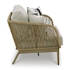 Signature Design by Ashley Swiss Valley Outdoor Loveseat