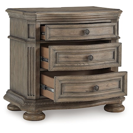 3-Drawer Nightstand