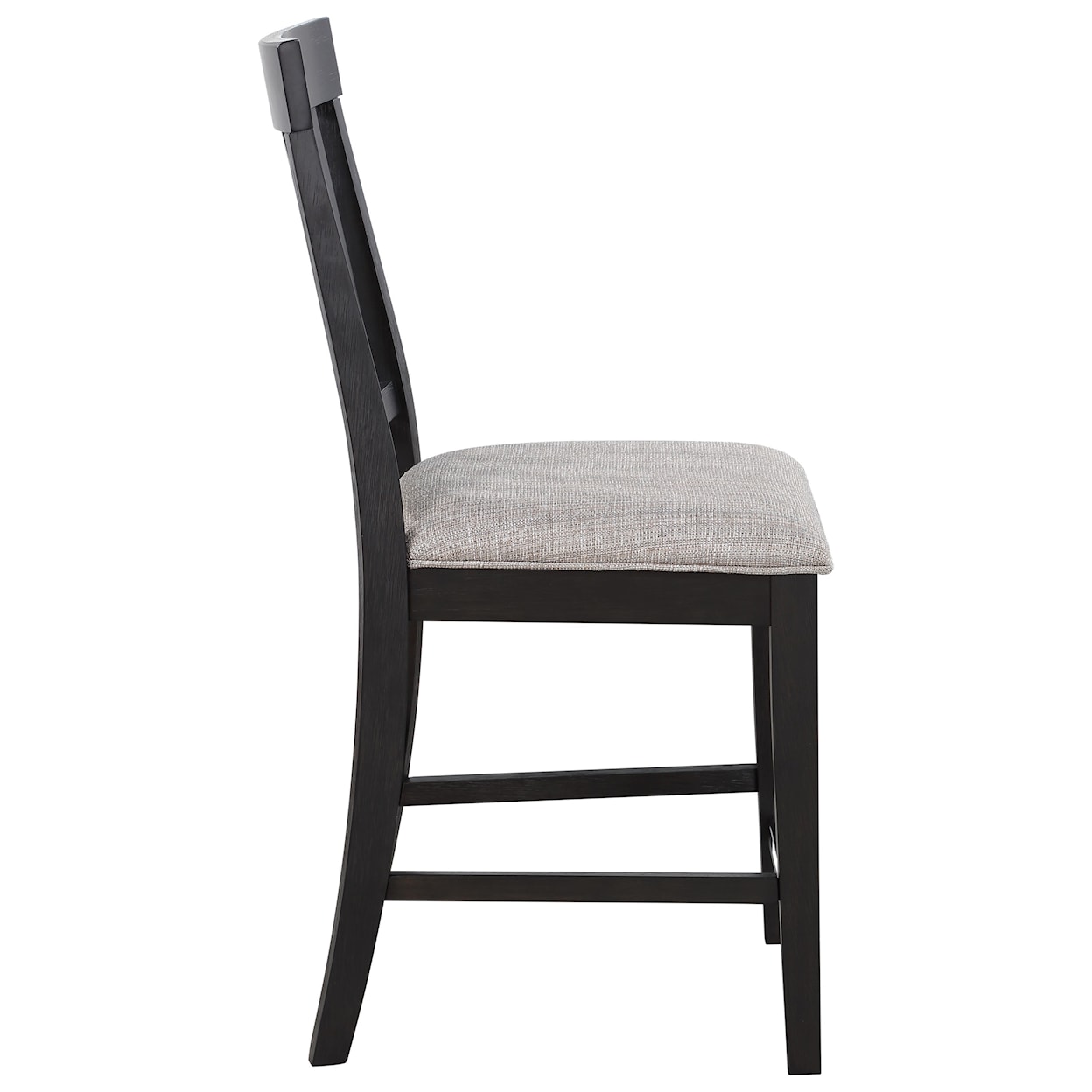 Steve Silver Hailey HAILEY BLACK & BROWN PUB CHAIR |