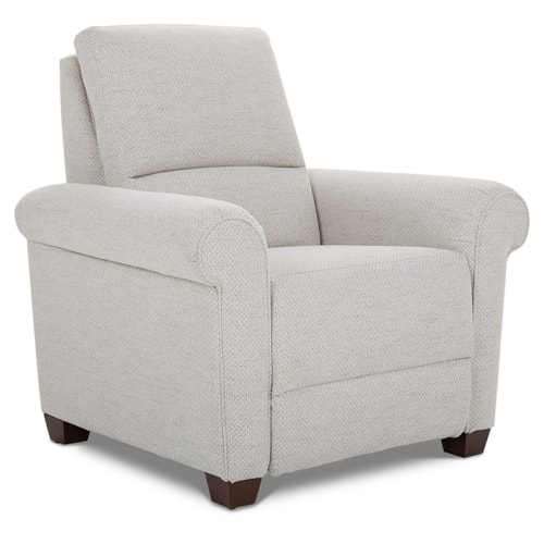 Transitional Power Reclining Chair w/ Headrest
